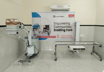 X-ray system and dialysis machines distributed to community health centres