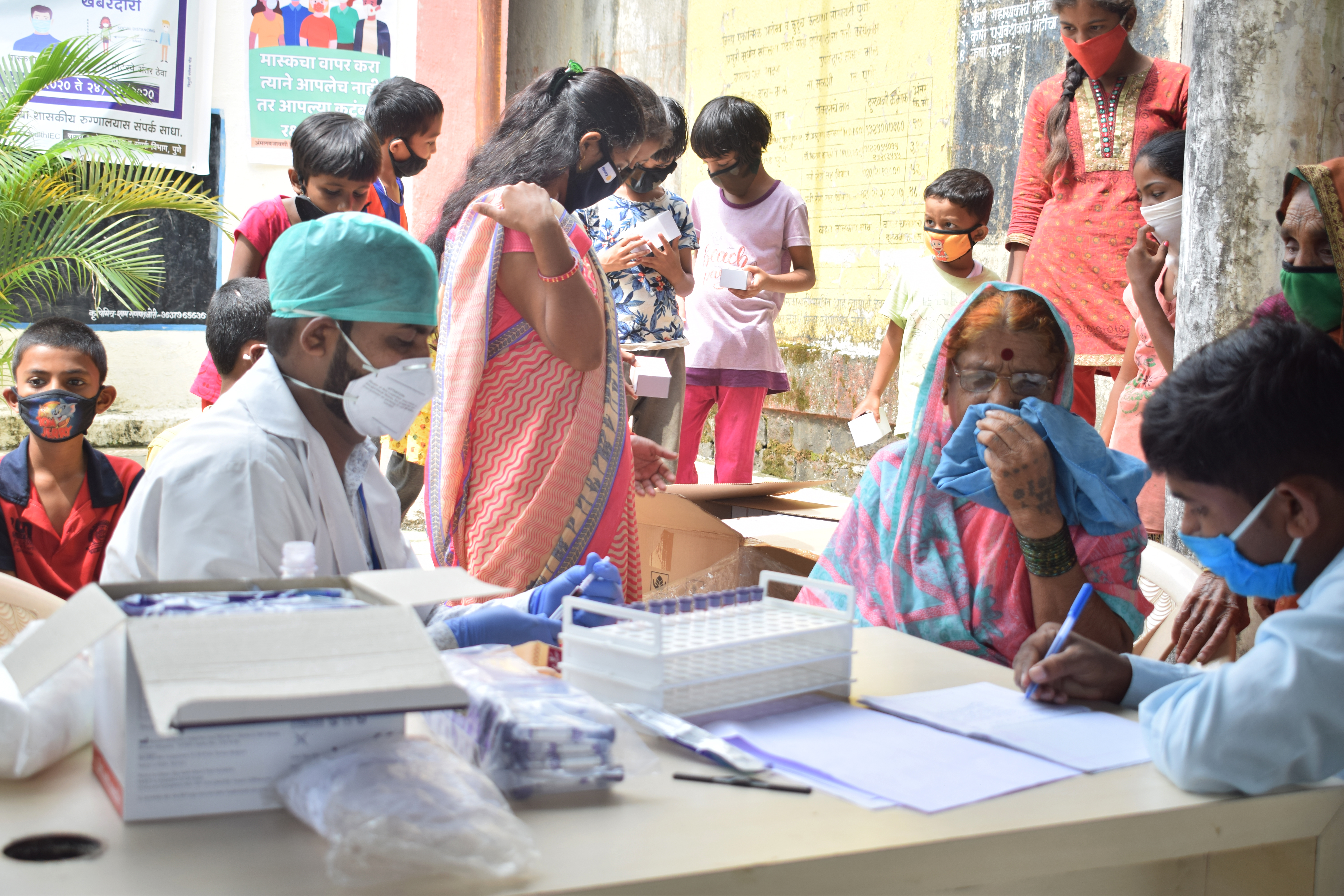 Free health camp organised for RailTel employees and community members