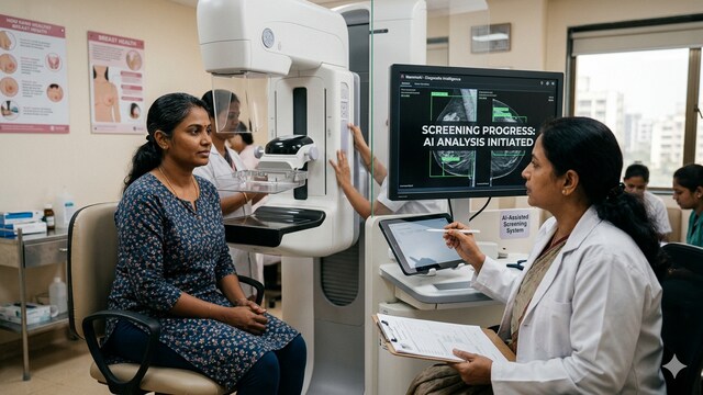 Radiation-free breast cancer screening using Thermalytix at a women's health camp